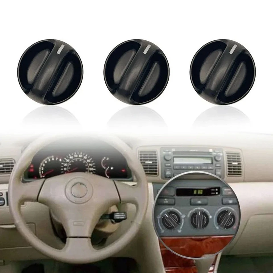 For Toyota Compatible AC Controls Replacement Set of Three Available Here - Image 2 of 4