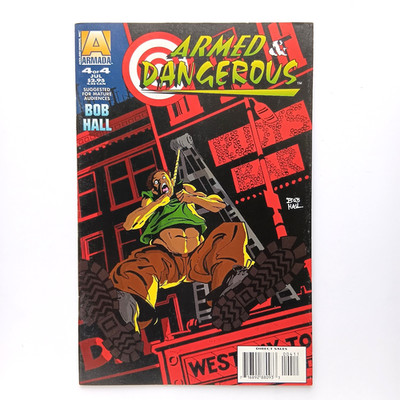 Armed & Dangerous #4 (1996) Bob Hall, Armada Comics Z 1+ VF+