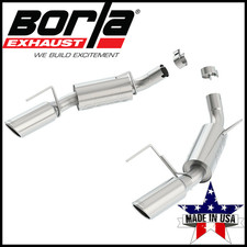 Borla S-type Axle-back Exhaust System Fits 2010 Ford Mustang Gt 4.6l V8 Borla S-type Axle-back Exhaust System Fits 2010 Ford Mustang Gt 4.6l V8