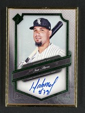 2021 Topps Transcendent Collection Jose Abreu Auto Emerald #/15 White Sox