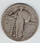 1929-D Standing Liberty Quarter Silver Circulated Uncertified US Coin