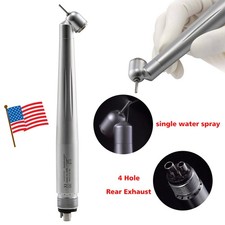 Dental 45 Degree Surgical High Speed Handpiece Push Button 4Hole WCA4