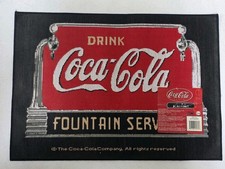 Coca-Cola Fountain Service 13 x 18 Placemat