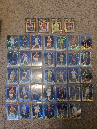 2024-2025 Topps Chrome UEFA Womans Sapphire Card Lot No Duplicates