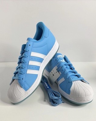 adidas Originals Superstar Men s Blue/White Lace-Up Sneakers US 10 GW1628