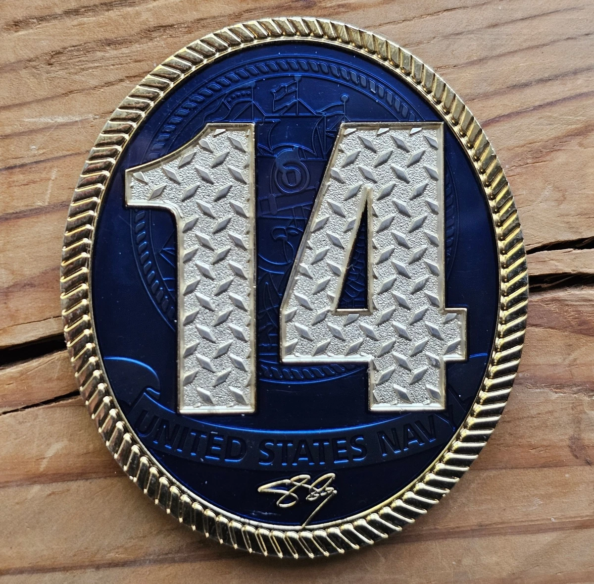Navy Challenge Coin for sale | eBay