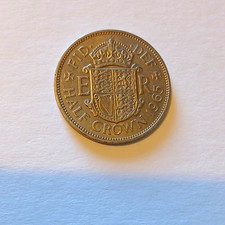 Great Britain Elizabeth II Half-Crown Coin 1965 in Plastic Case, Uncertified