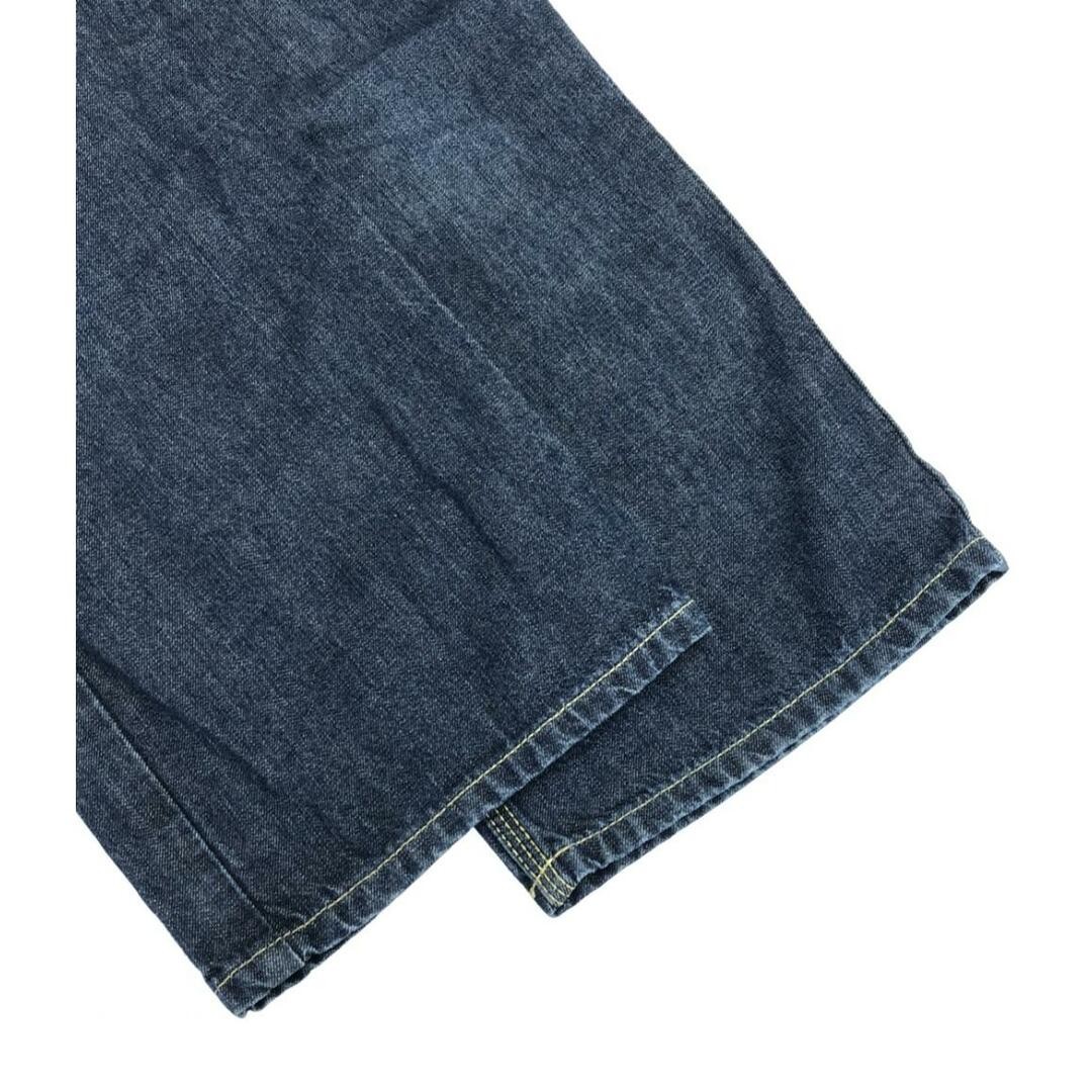 RH vintage R.H.VINTAGE Denim Pants Ladies 24 Damage Details