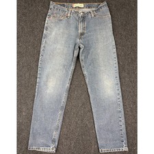 Levis Original Spin Low Cut Jeans Blue Straight Leg Denim Made in USA Size 27