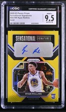 2022 Panini Prizm Ryan Rollins Sensational Signatures True Gold /10 CGC 9.5 PSA