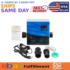 Pool Ionizer Complete Swimming Pool Care Sanitation System Tool Replace 444301