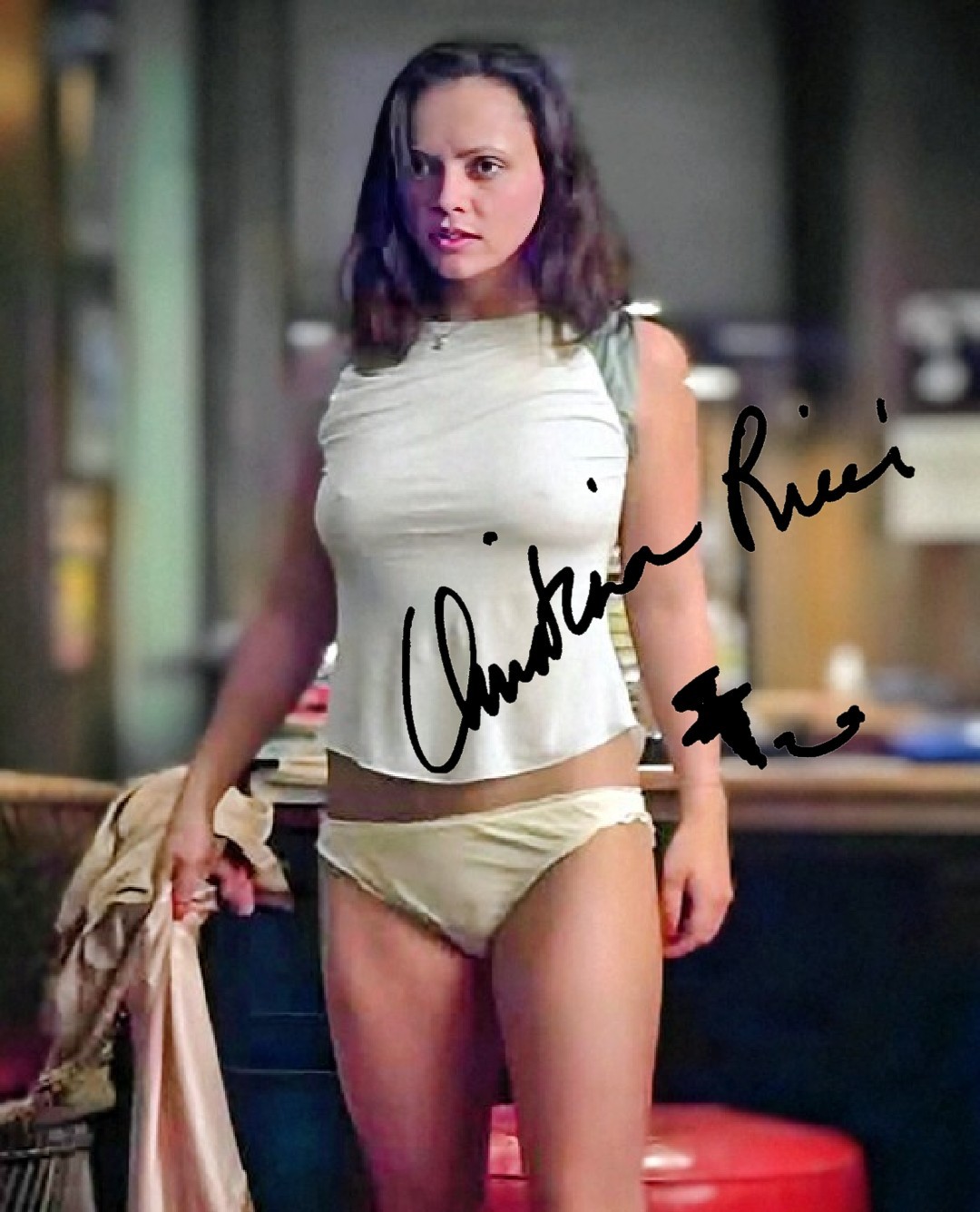 CHRISTINA RICCI  Signed Autographed 8x10 Photo Reprint Fast Free Shipping 