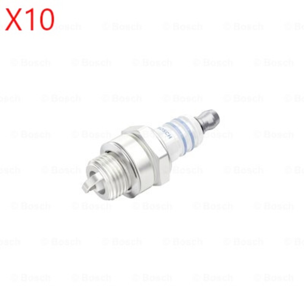 BOSCH Spark Plug SET x10 pcs Fits SUZUKI 0242235651