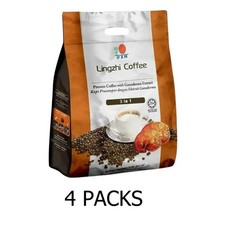4 Packs X 20 Sachets DXN Lingzhi Coffee 3 in 1 Ganoderma Reishi Instant Classic