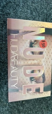 Huda Beauty Nude Eyeshadow Nude Pink Brown Gold Matte Shimmer Glitter