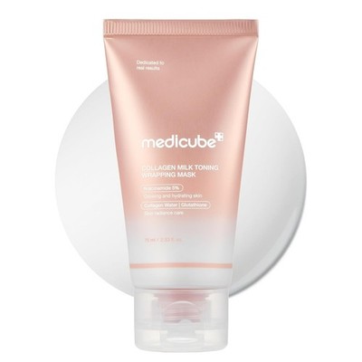 medicube ~ Collagen Milk Toning Wrapping Mask 75 ml. / 2.53 fl. oz. (BN)