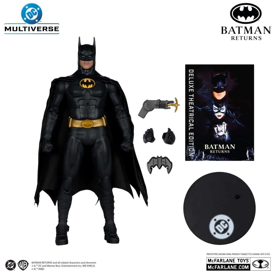 Batman Return Dc Theatrical Action Figura Batman 16 Cm Mcfarlane Toys - Immagine 2 di 2