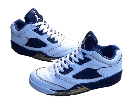 Nike Air Jordan 5 Retro Low 'Dunk From Above' (2015) 819171-135 Mens Size 9.5