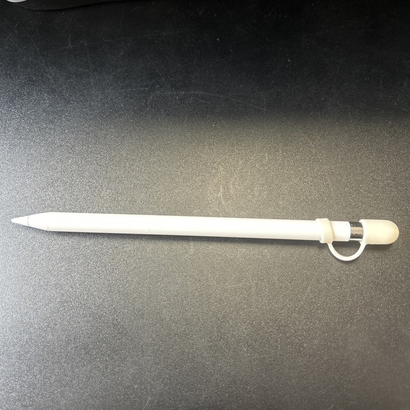 Apple Pencil 1st Gen White A1603 /w Cap Tether Holder and charger adapter 