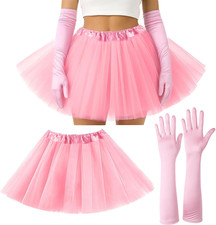 Gonna Tulle Donna Guanti Lunghi Tutu Adulto Gonne Di Tulle Gonna Carnevale Donna