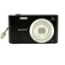 Sony Cyber-shot DSC-W800 20.1MP Compact Digital Camera - Black