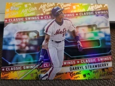 2025 Topps All-Star Game Classic Swings CS-6 Gold /50 Darryl Strawberry NY Mets
