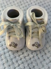 Vintage Ceramic Baby Shoes, Preowned