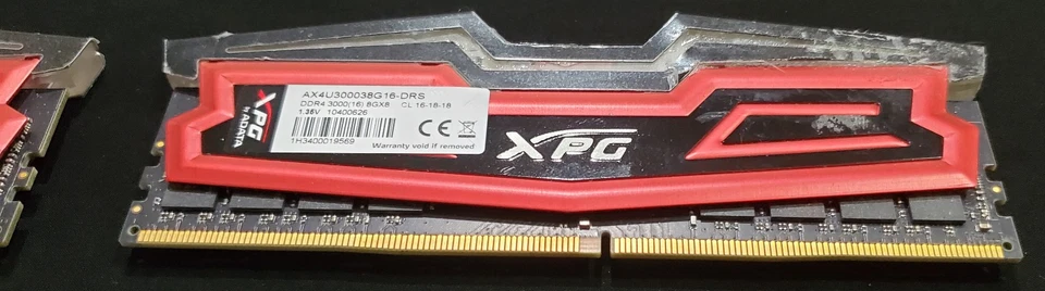 XPG Spectrix D40 16GB Kit (2x8GB) DDR4 3000MHz CL16 RGB Desktop Memory RAM - Image 3 of 4