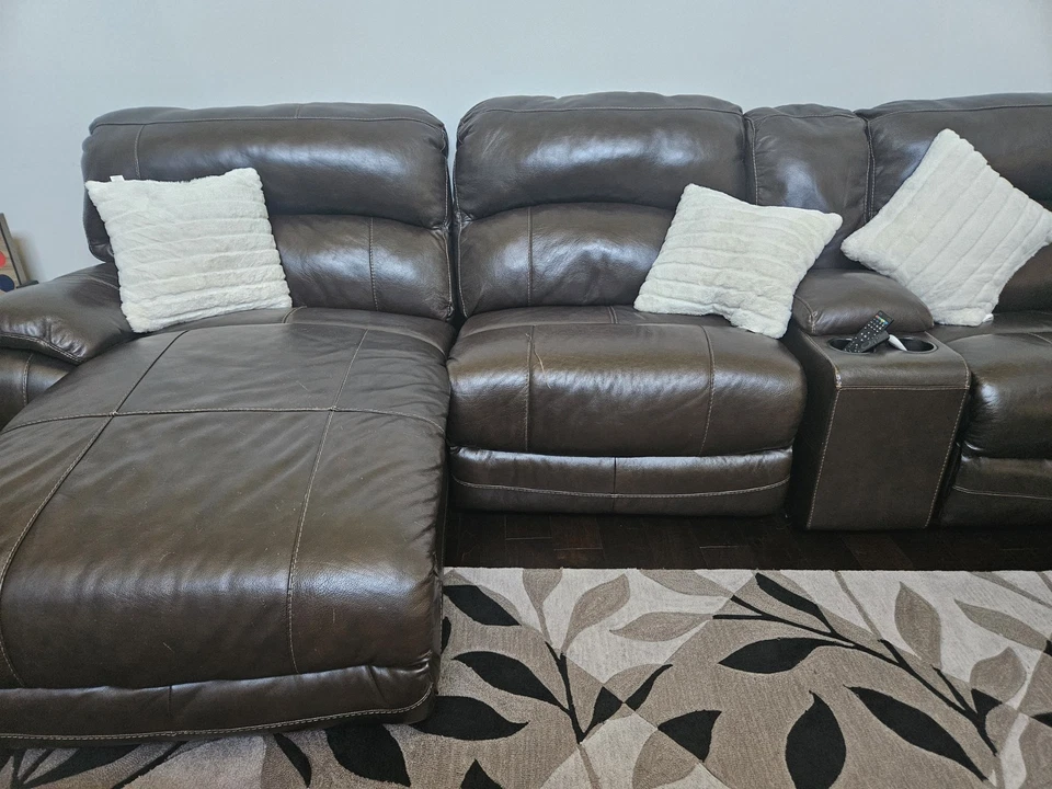 SOFA de ASHLEY Tienda de Muebles Color MARRÓN Foto 3 de 4