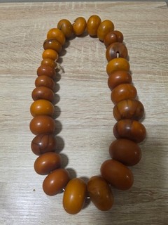 AMBRE BAKELITE VINTAGE COLLIER OLD NECKLACE