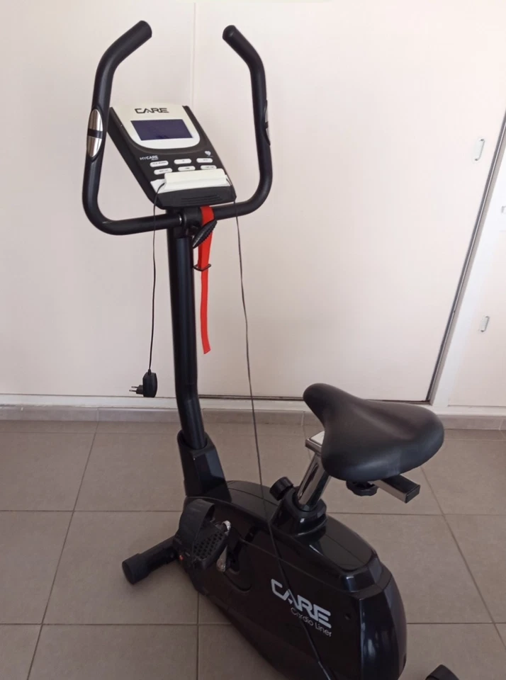 vélo d'appartement CARE coloris noir - Photo 1/4