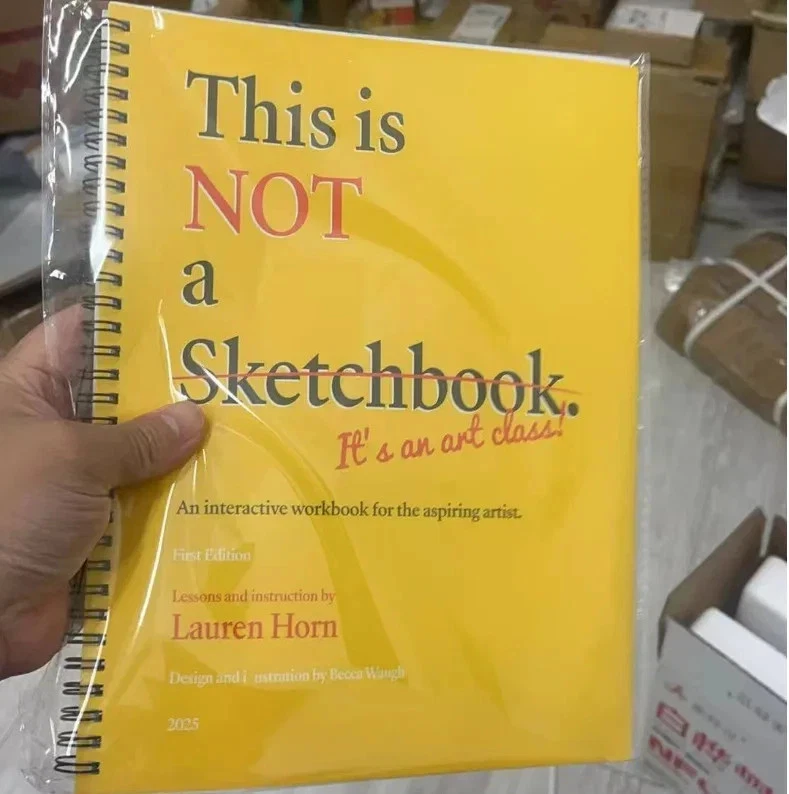 This is Not a Sketchbook Cross-Border Bestseller Interactive Drawing & Coloring - product detail image 3