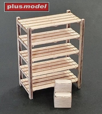 Plus Model 509 - 1/35 Workshop shelf - Neu