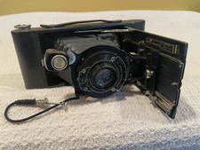 NICE Vintage EASTMAN KODAK Folding Hawk-Eye Special Camera W/Shutter Ext.  Box