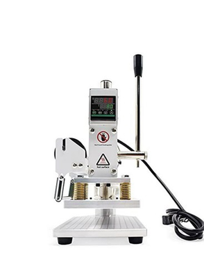 #ad Upgrade Hot Foil Stamping Machine 10x13cm Leather Bronzing Pressure Mark Machine $165.00