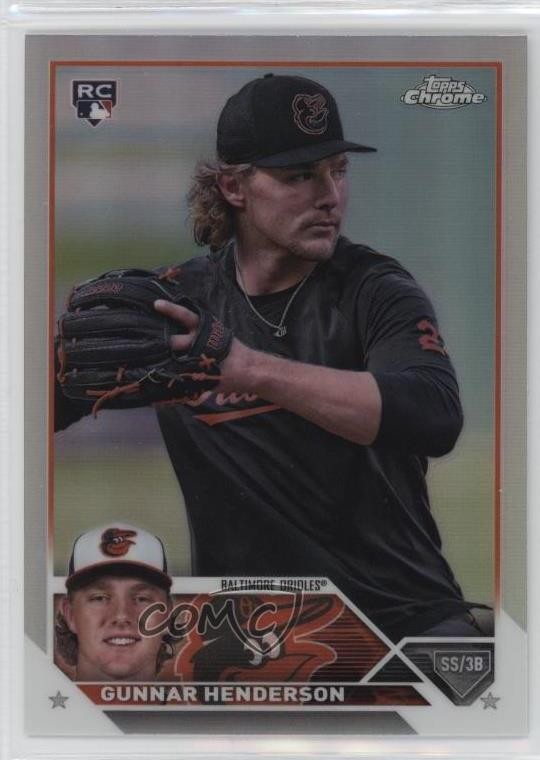 2023 Topps Chrome Update Image Variation SP Gunnar Henderson #USC208 11oj