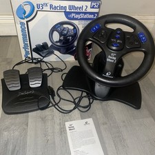 PlayStation 2 Performance V3 FX Racing Wheel with foot pedals. PS2 boxed  