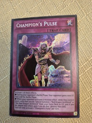 Yu-Gi-Oh! Champion's Pulse BLGG-EN035 Secret Rare Glorious Gallery NM