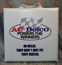 AC Delco Stadium Cushion Advertisement Vintage General Motors Memorabilia 