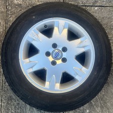 VOLVO XC70 MK2 16 INCH ERINUS 6 SPOKE ALLOY WHEEL 200O-07 30647473 GOOD TYRE v70