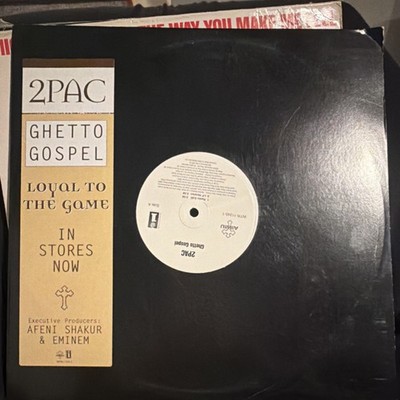 2Pac Ghetto Gospel Vinyl 12'' Single Promo Interscope Hip-Hop INTR-11345-1