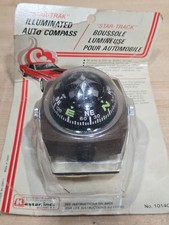 Vintage Kastsr Star-track 1014c Compass Car Auto Boat Plane Illuminated Japan Vintage Kastsr Star-track 1014c Compass Car Auto Boat Plane Illuminated Japan