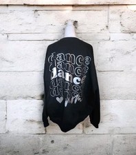 Dance Mom Gildan Sweatshirt Sweatshirt Women  s 2XL Black  Silver NWOT