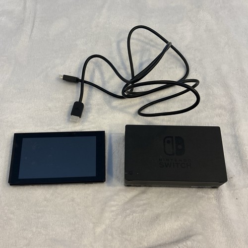 Nintendo Switch Console HAC-001 Black Console Only FOR PARTS OR REPAIR NO POWER