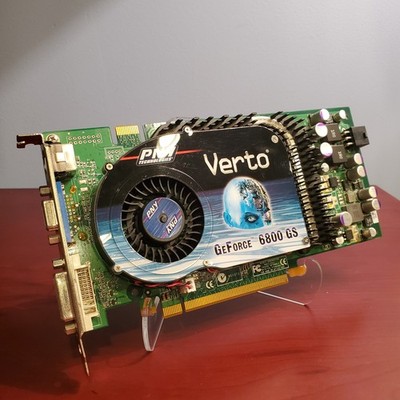 PNY nVidia GeForce 6800 GS Verto PCIe Graphics Card - Tested Working