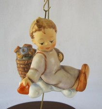 M I Hummel Goebel Porcelain LOVE FROM ABOVE Ornament with stand Germany 1989