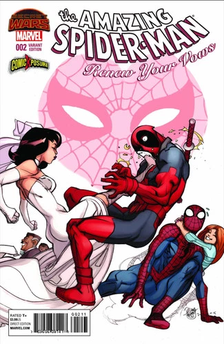 AMAZING SPIDER-MAN RENEW YOUR VOWS #2 PASQUAL FERRY DEADPOOL EXCLU SPIDERMAN 1