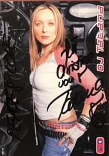 DJ Tatana (Sterba) autograph signed 4"x6" photo