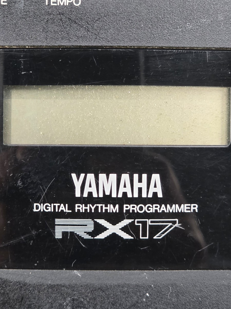YAMAHA RX17 DIGITAL RHYTHM PROGRAMMER DRUM MACHINE | eBay