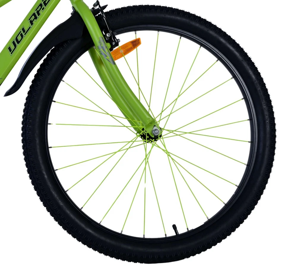 Volare Rocky Kinderfahrrad für Jungen - 26 Zoll in Grün für sicheres Fahren - Bild 3 von 4